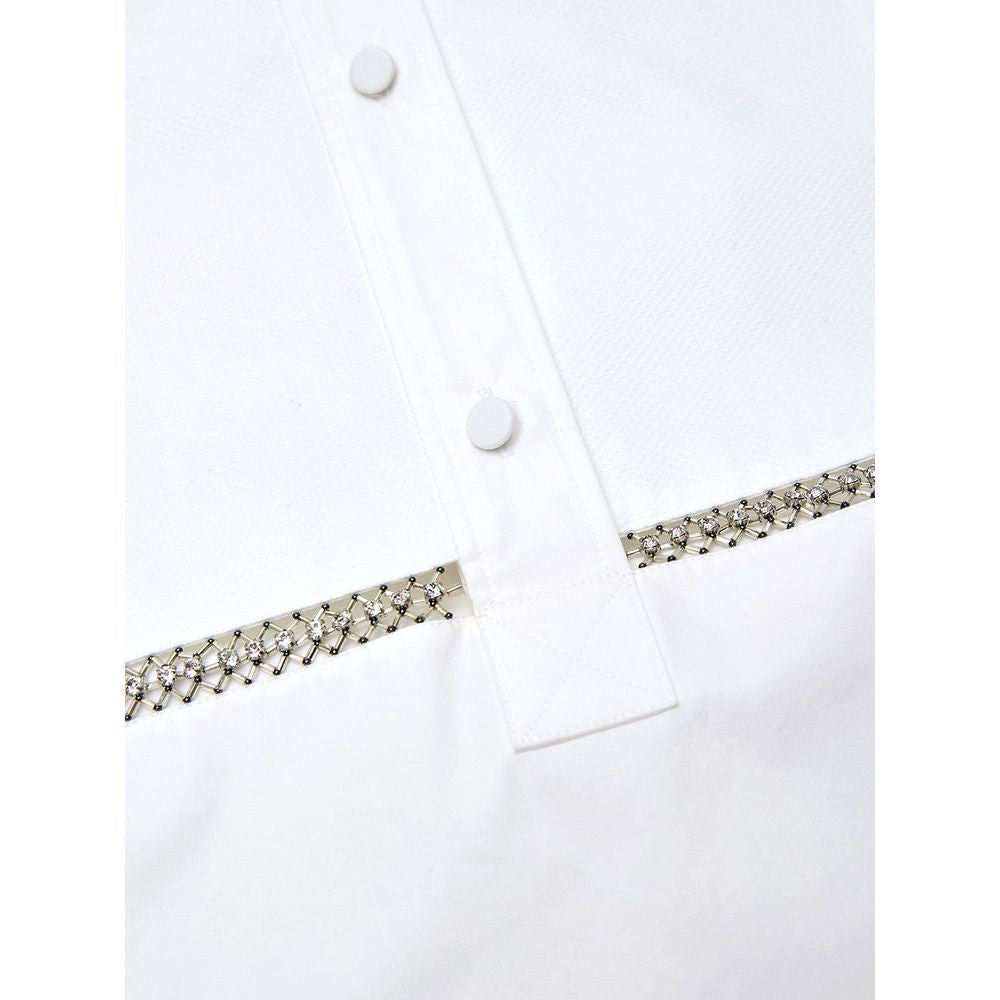 White Cotton Shirt - ventzia
