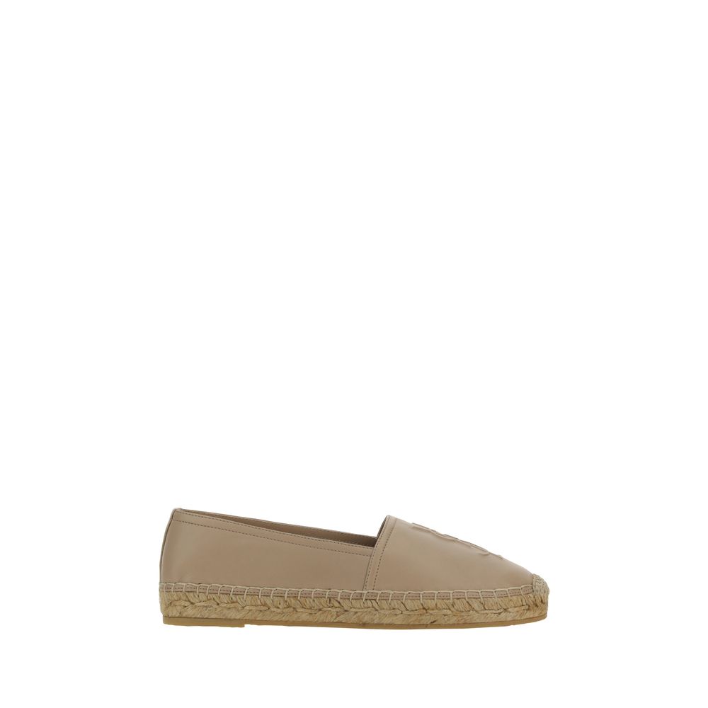 Beige Lamb Ovis Aries Espadrilles