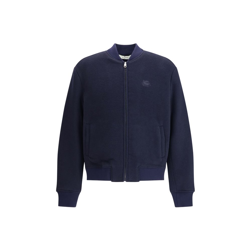 Blue Wool Bomber - ventzia