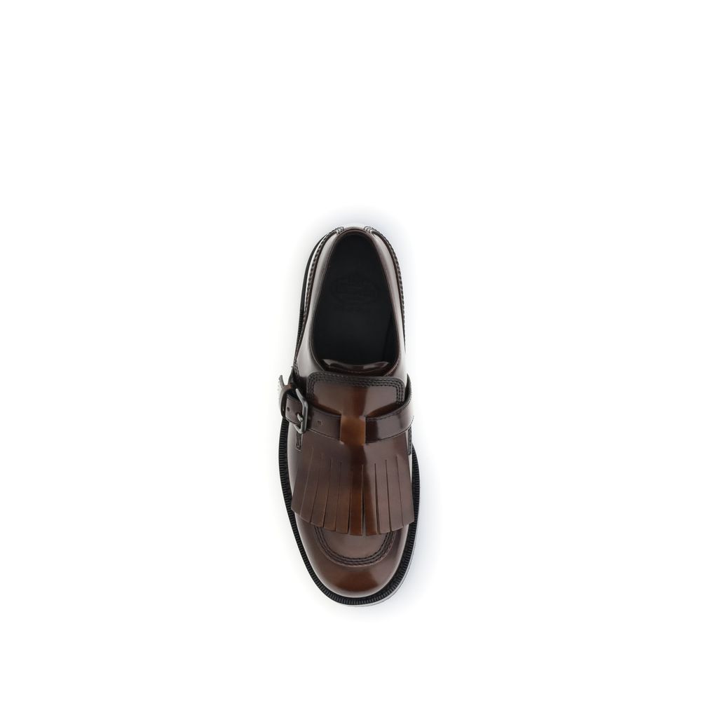 Brown Calf Leather Bos Taurus Oxfords And Derbies - ventzia