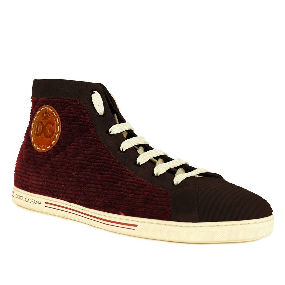 Red Calfskin Sneaker - ventzia
