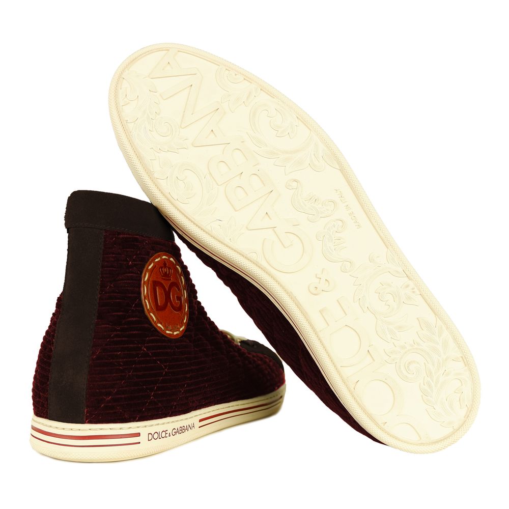 Red Calfskin Sneaker - ventzia