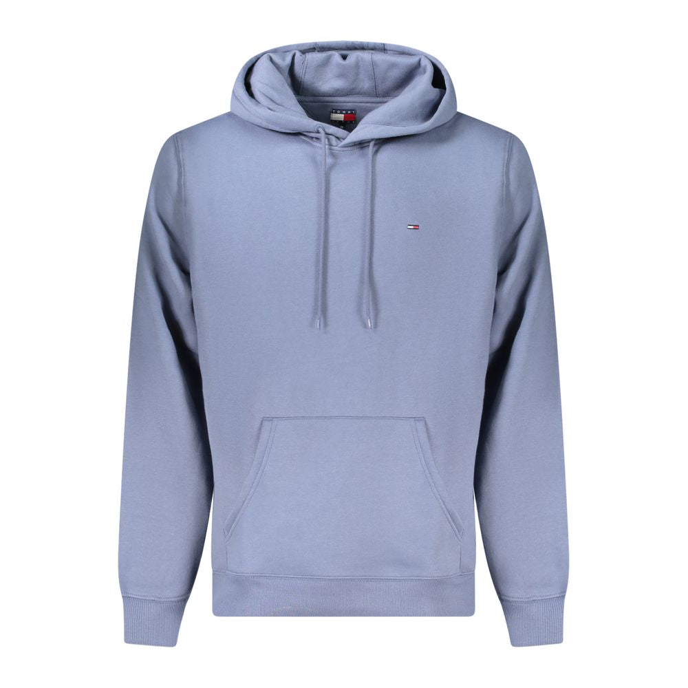 Blue Cotton Men's Sweatshirt - ventzia