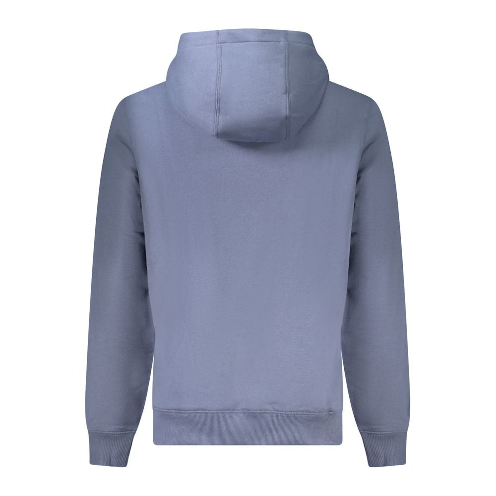 Blue Cotton Men's Sweatshirt - ventzia