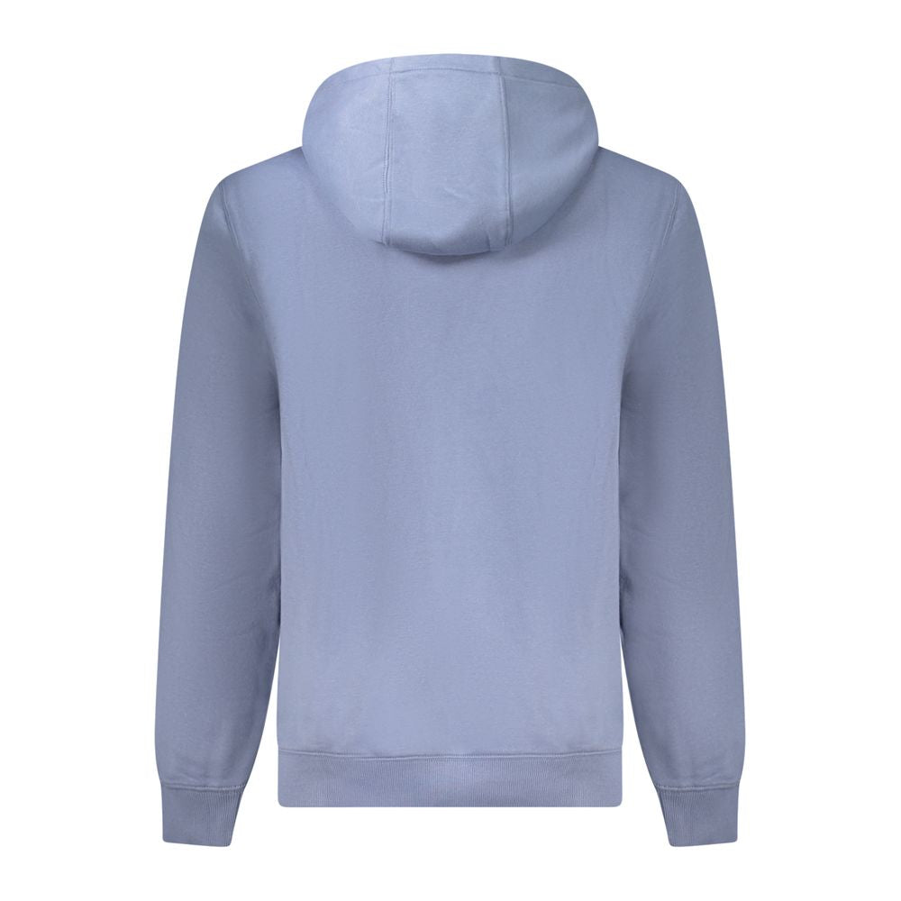 Blue Cotton Men's Sweatshirt - ventzia