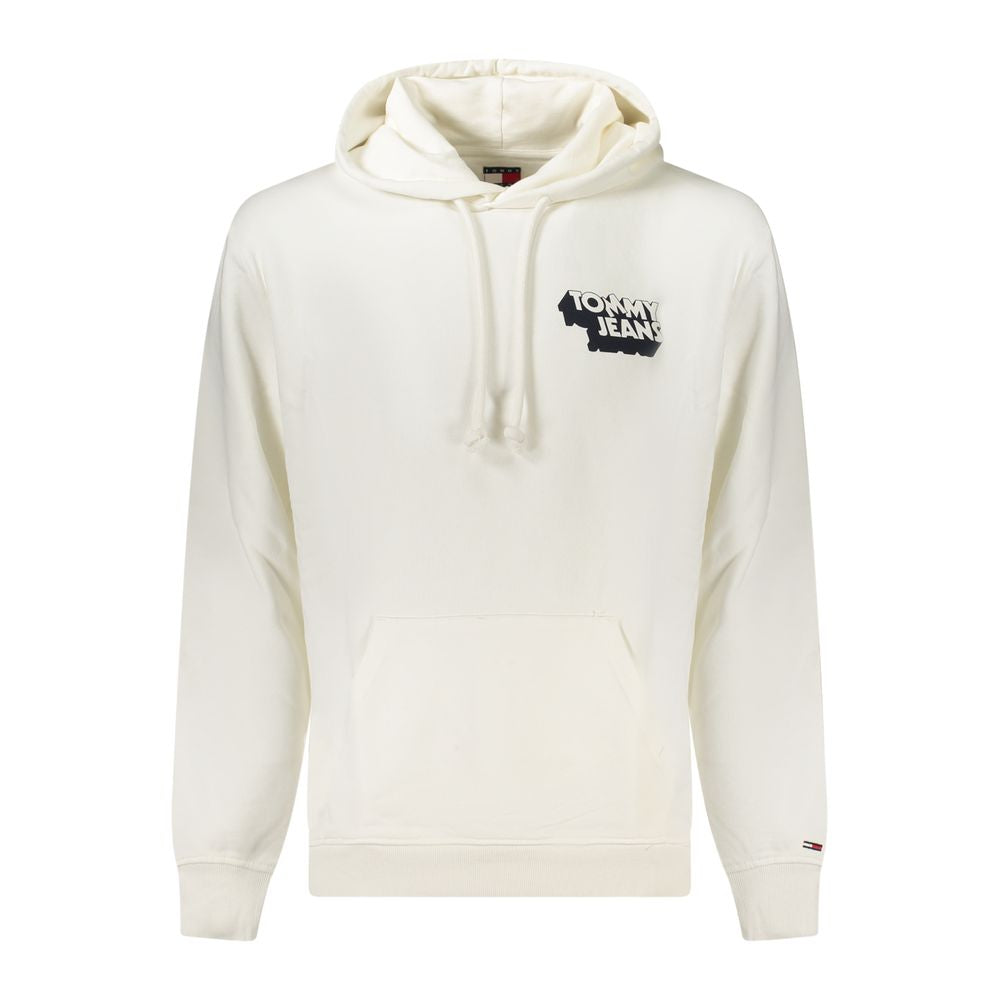 White Cotton Men's Sweatshirt - ventzia