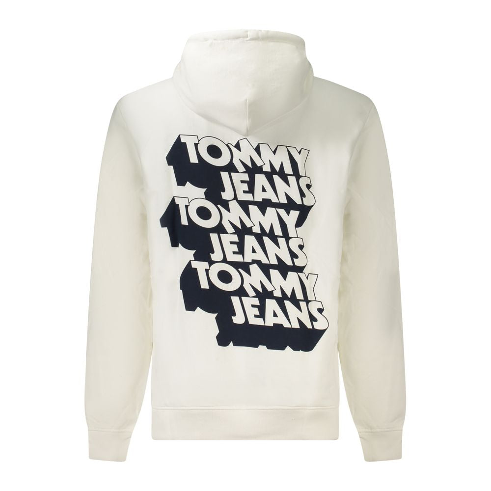 White Cotton Men's Sweatshirt - ventzia