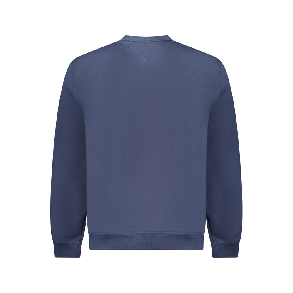 Blu Cotton Male Sweatshirt - ventzia