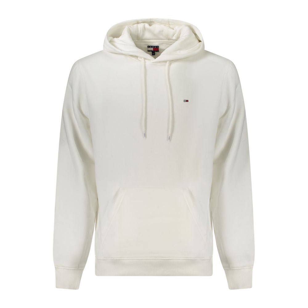 Bianco Cotton Men's Hoodie Sweatshirt - ventzia