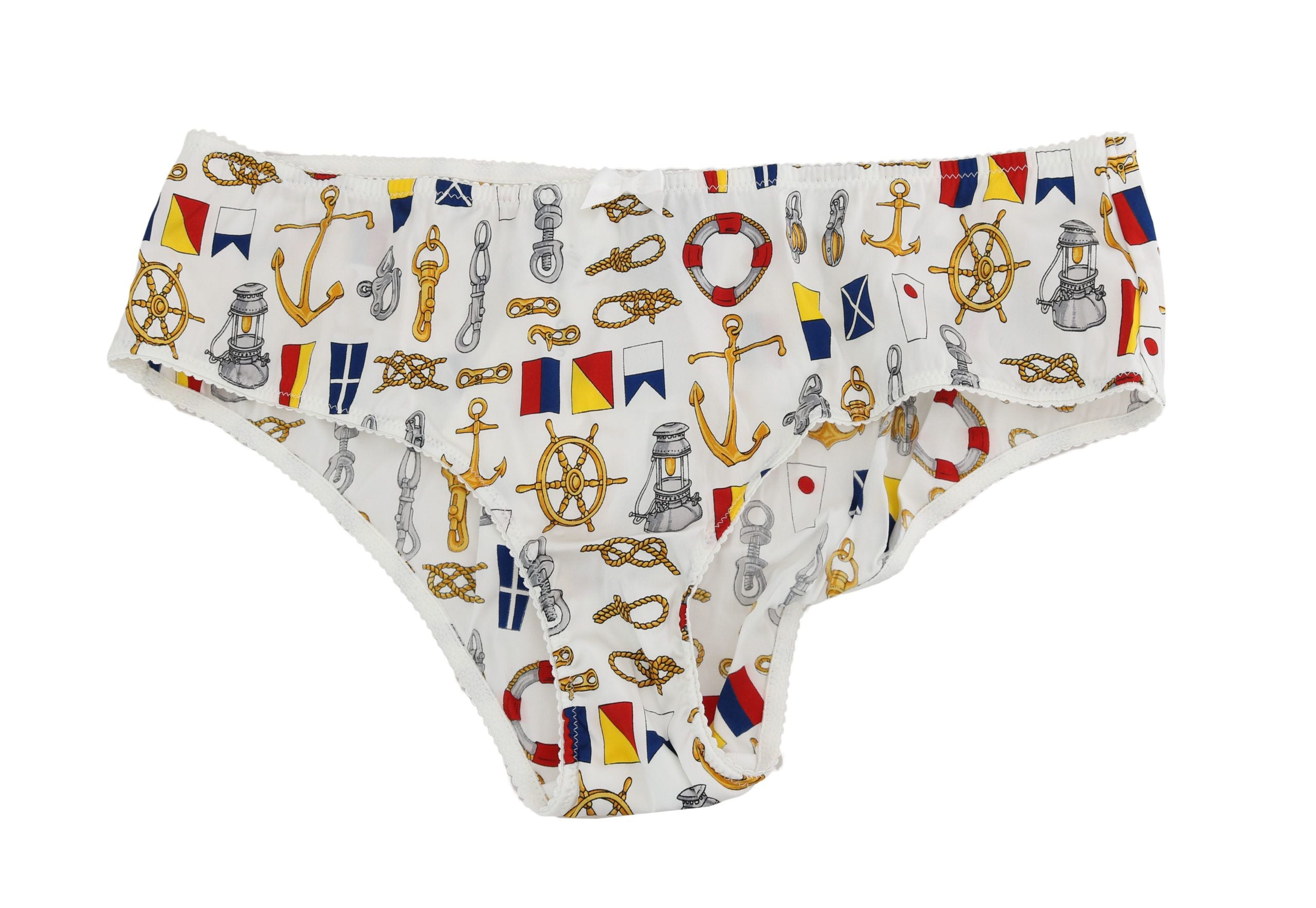 Chic Sailor Print Women Underwear - ventzia