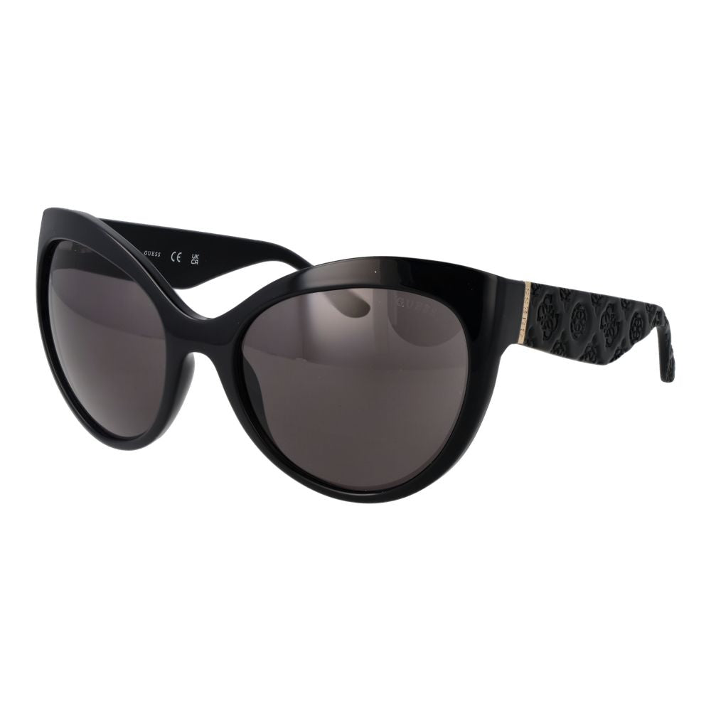Black Plastic Sunglasses - ventzia
