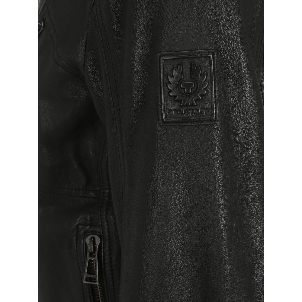 Lambskin V Racer Jacket - ventzia