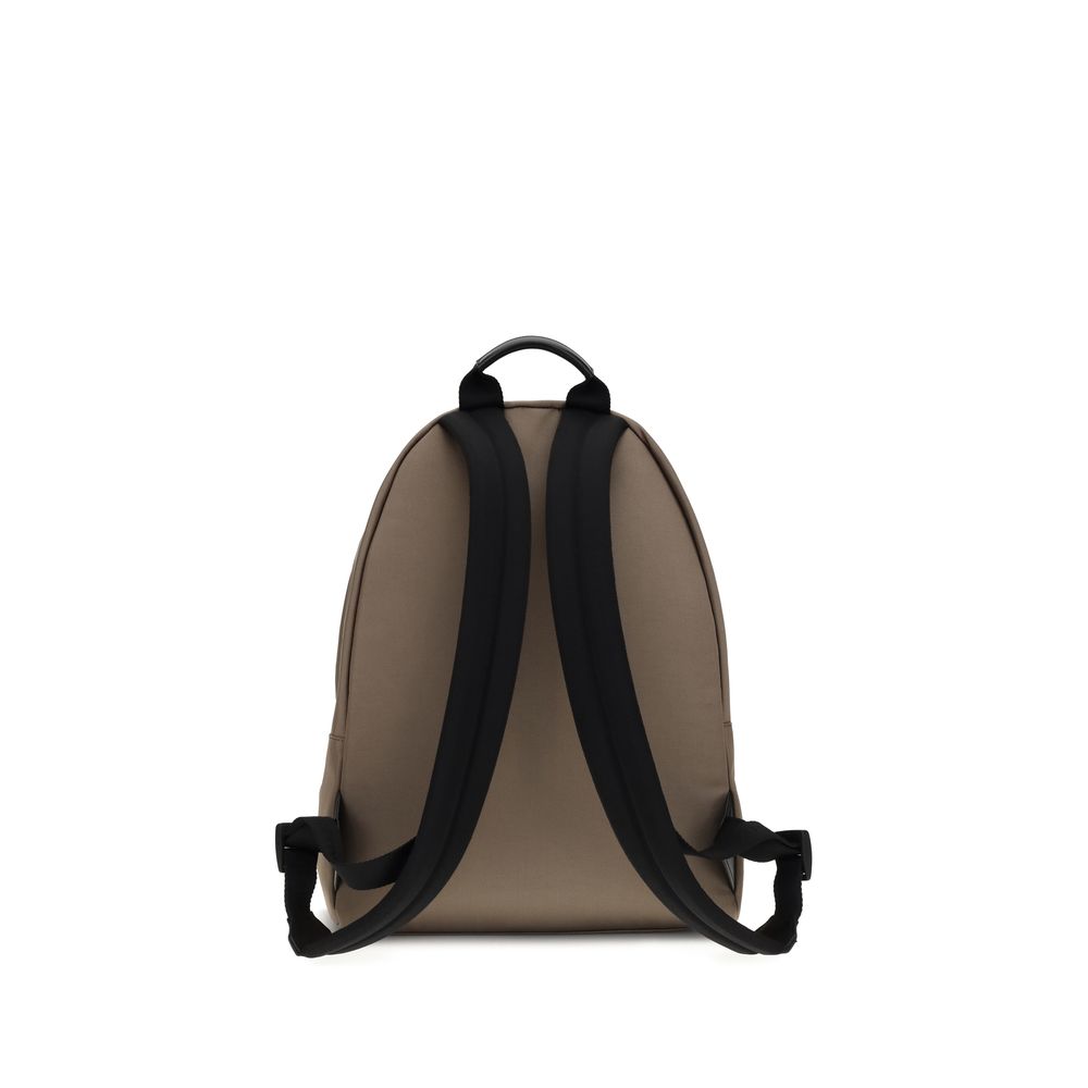 Brown Polyamide Backpack - ventzia