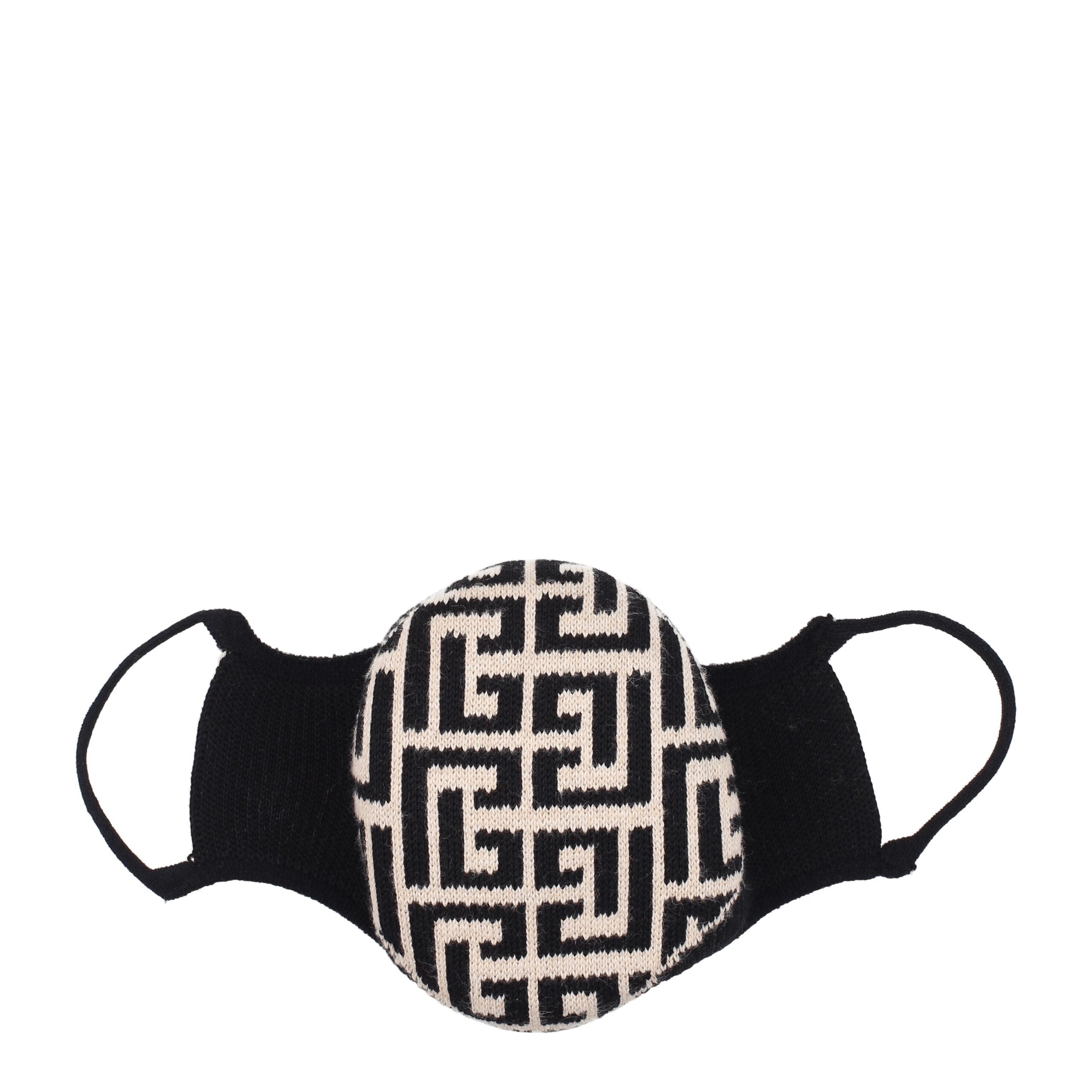 Beige Cotton Facemask - ventzia