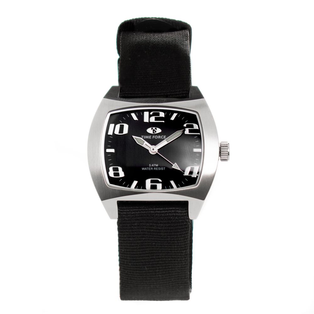 Black Nylon Sport Watch - ventzia