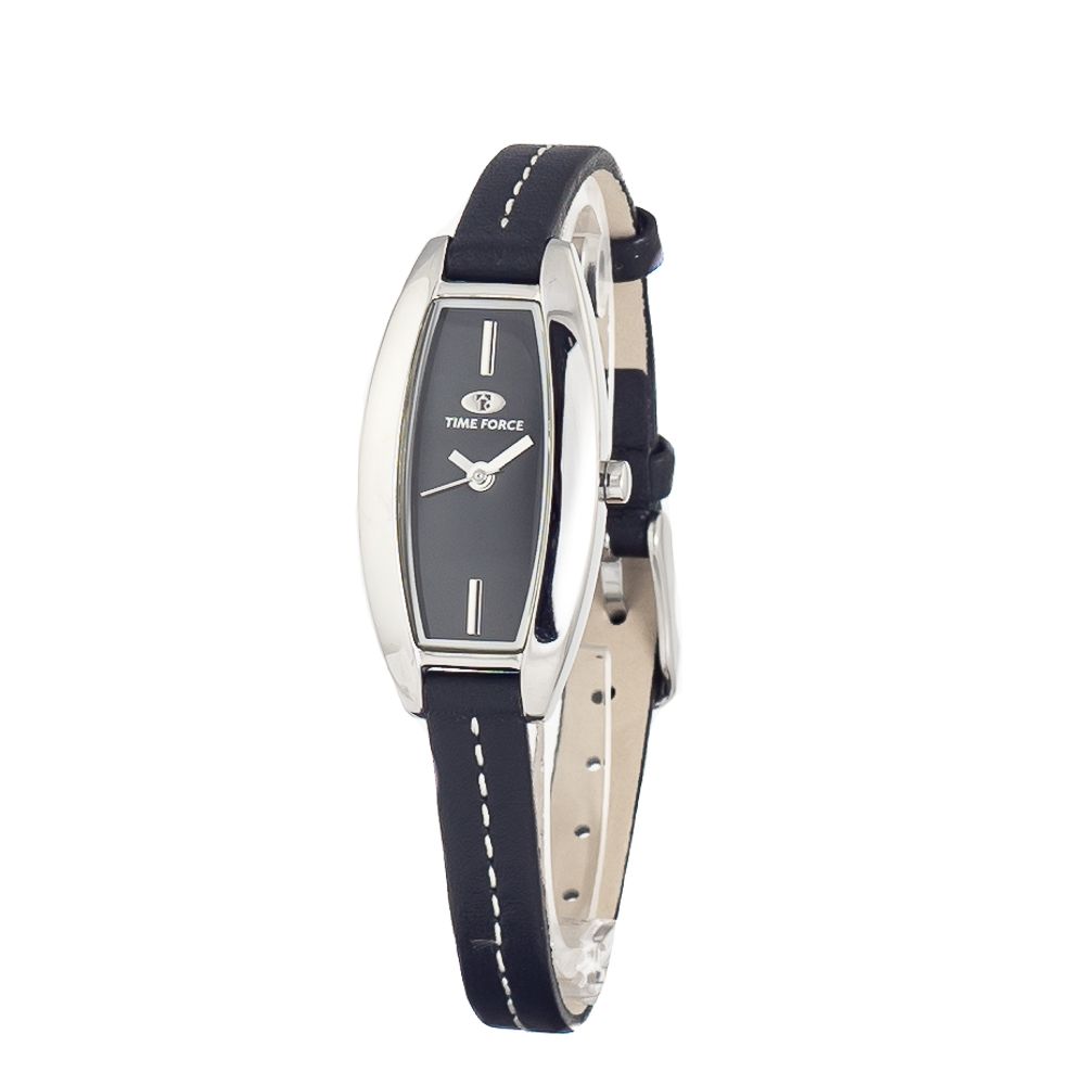 Black Leather Dress Watch - ventzia