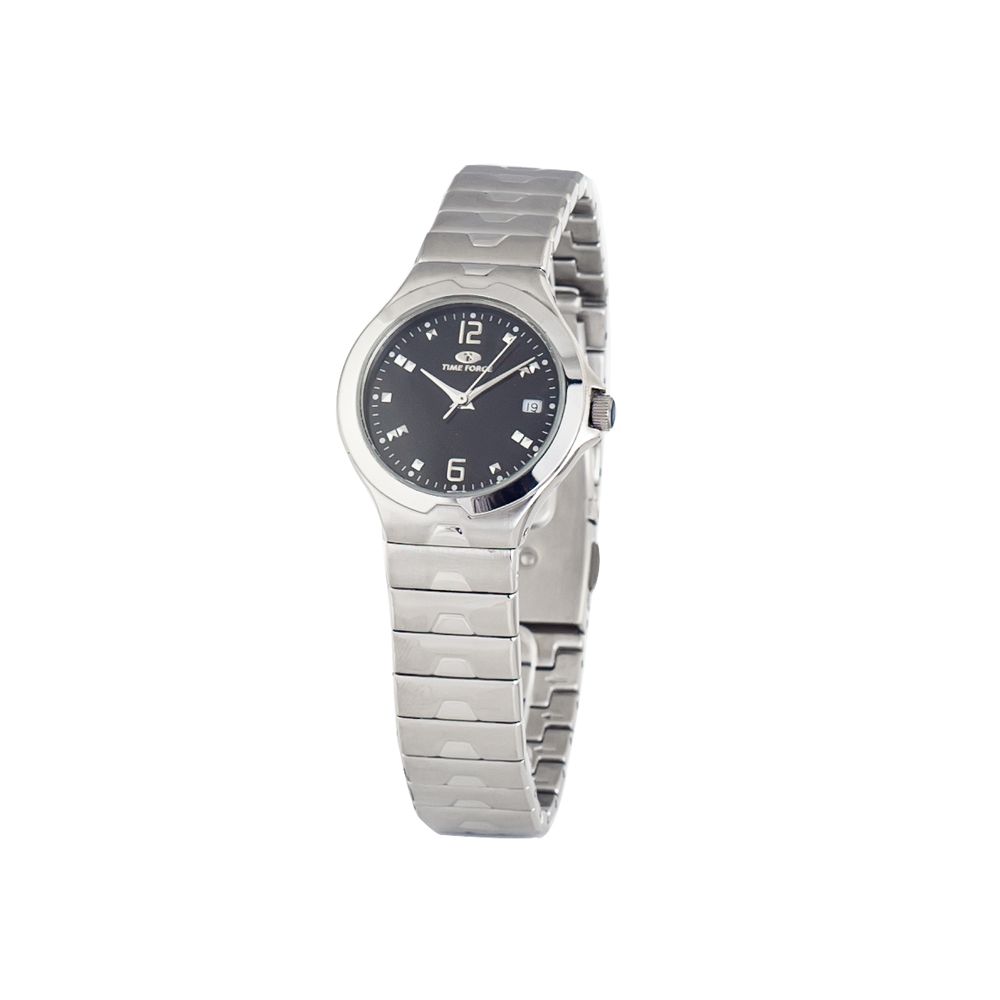 Silver Stainless Steel Dress Watch - ventzia
