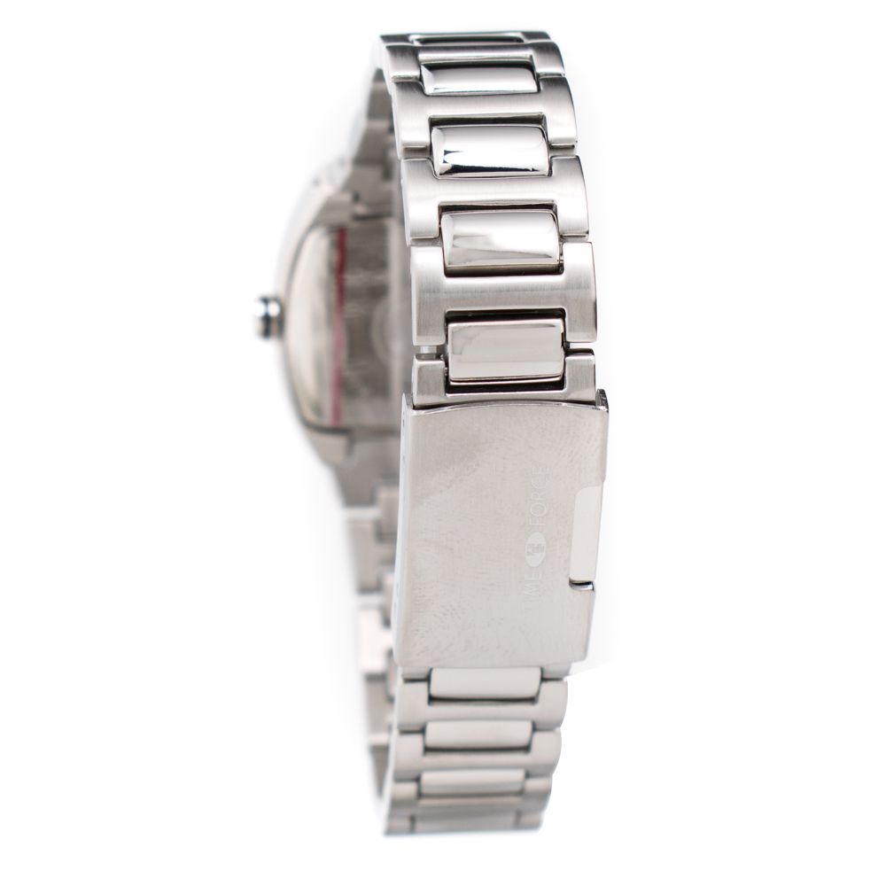 Silver Stainless Steel Dress Watch - ventzia