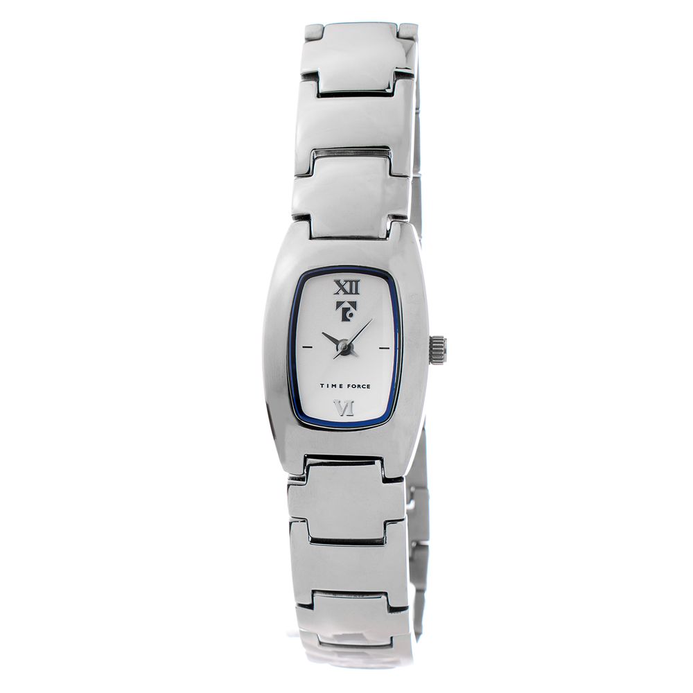 Silver Stainless Steel Dress Watch - ventzia