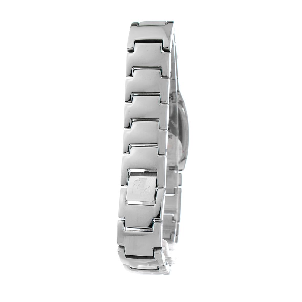 Silver Stainless Steel Dress Watch - ventzia