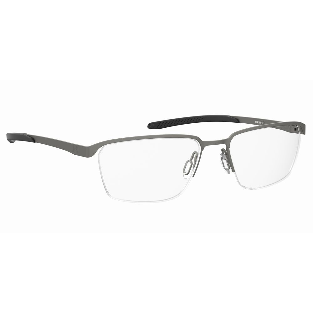 Gray Metal Glasses (Frames) - ventzia