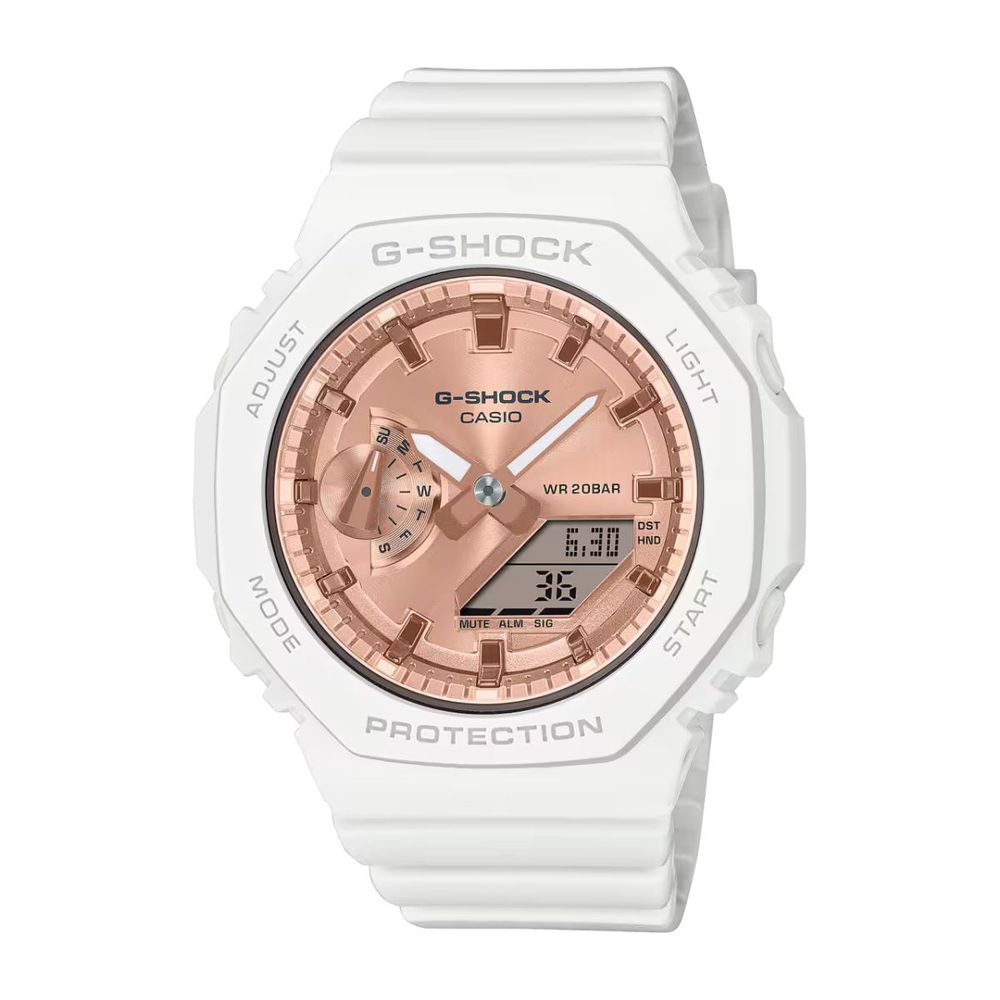 White Resin Sport Watch - ventzia