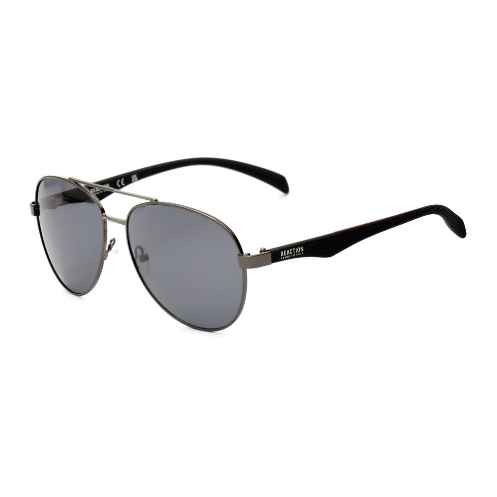 Gray Metal Sunglasses - ventzia