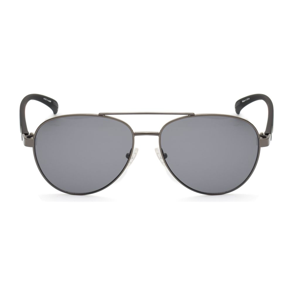 Gray Metal Sunglasses - ventzia