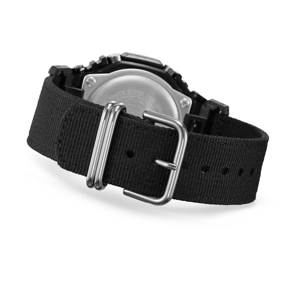 Black Fabric Watch - ventzia