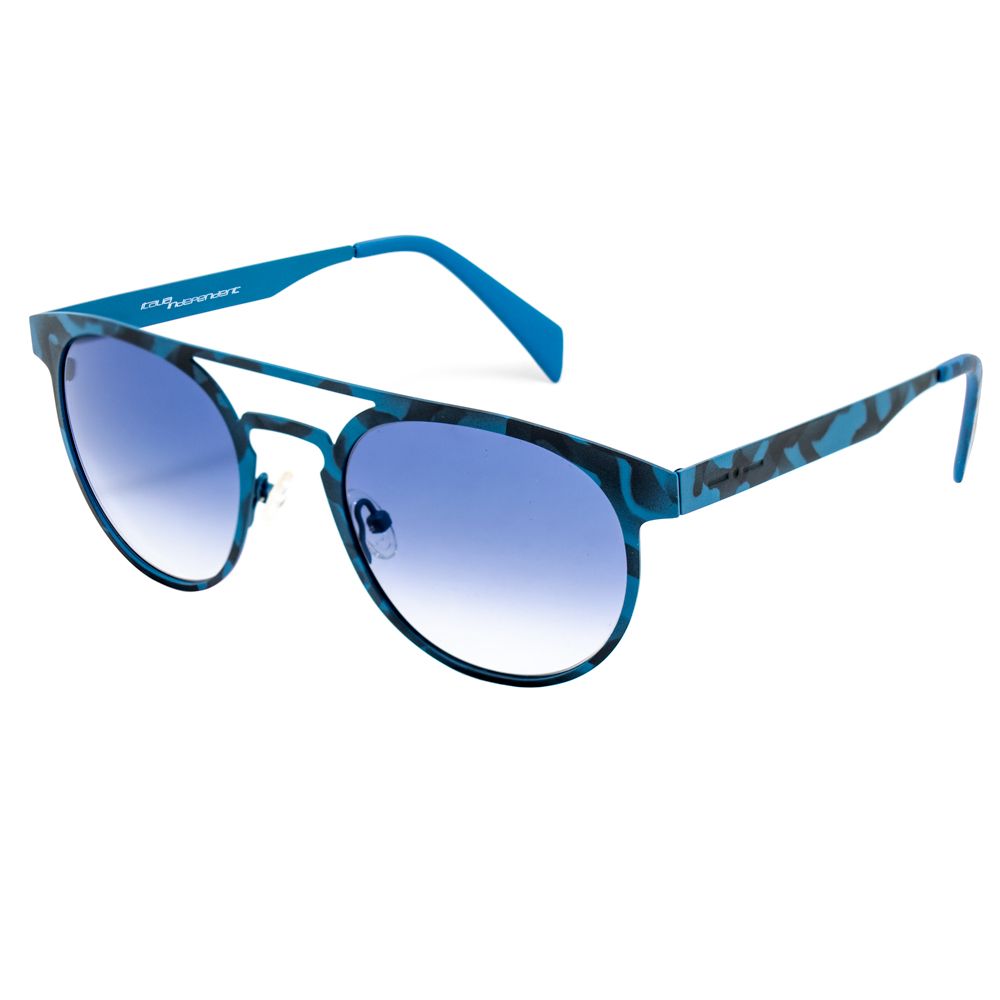 Blue Metal Sunglasses - ventzia