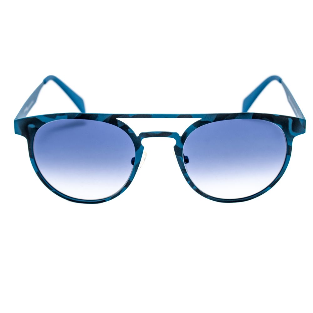 Blue Metal Sunglasses - ventzia