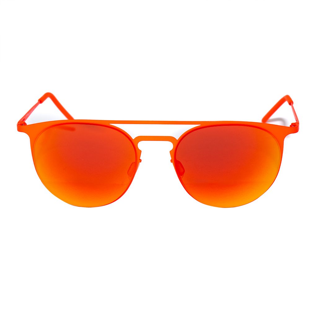Orange Metal Sunglasses - ventzia