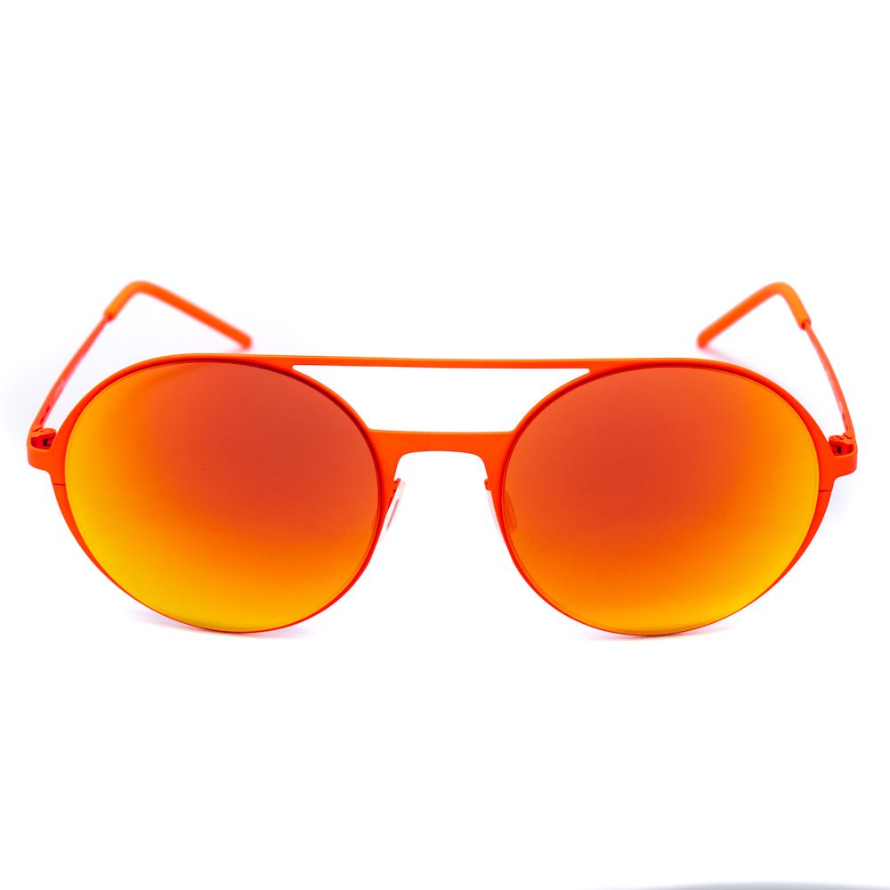 Orange Metal Sunglasses - ventzia