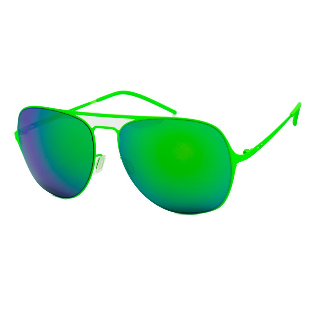 Green Metal Sunglasses