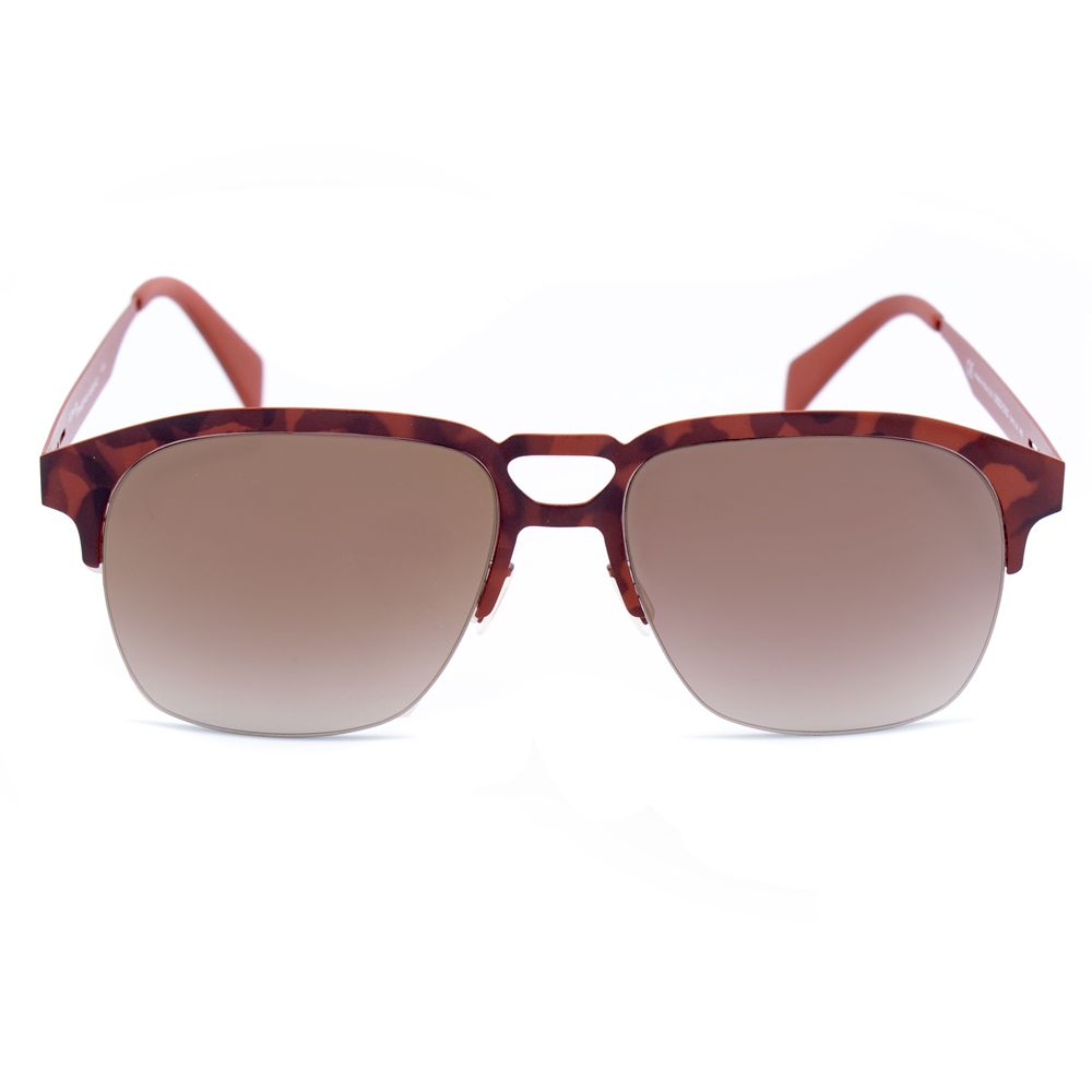Brown Metal Sunglasses