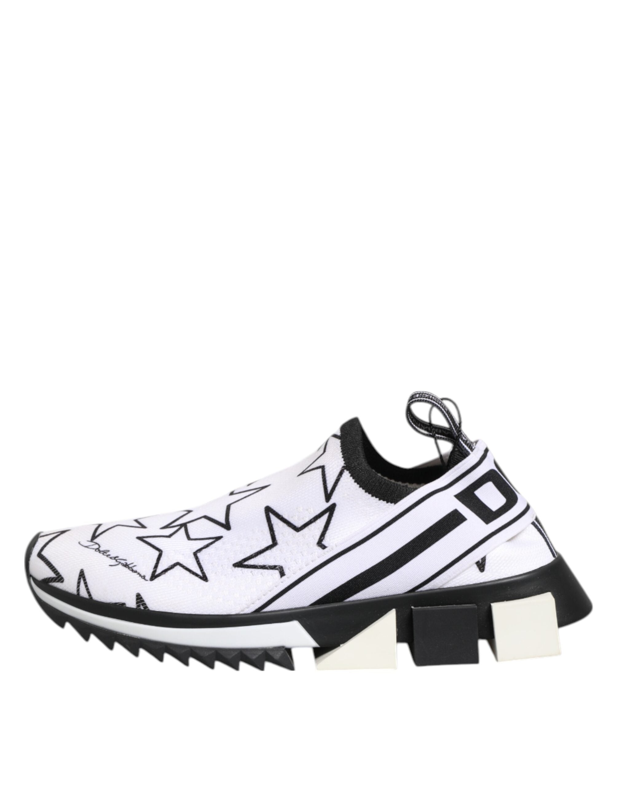 White Stars Sorrento Low Top Sneakers Shoes - ventzia