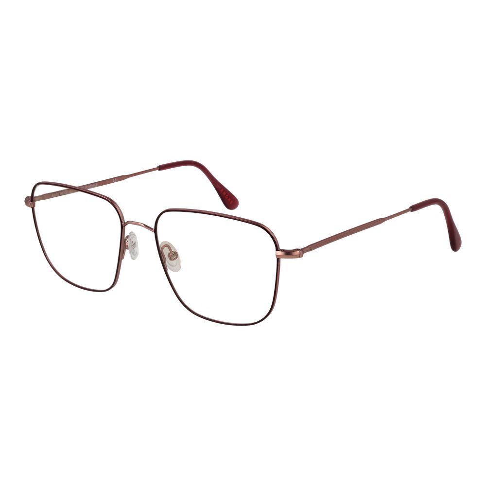 Burgundy Metal Glasses (Frames) - ventzia