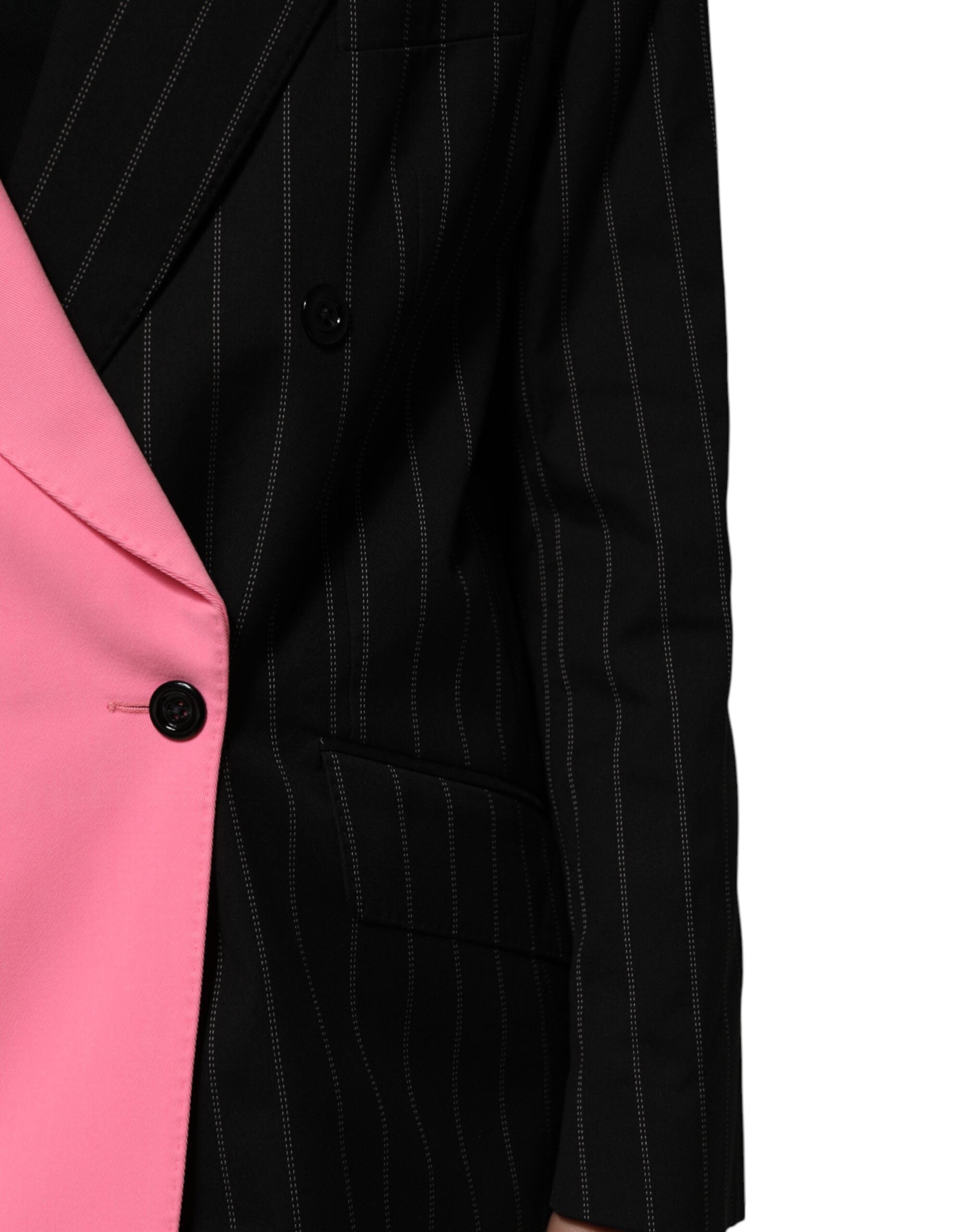 Multicolor Patchwork Embellished Coat Jacket - ventzia