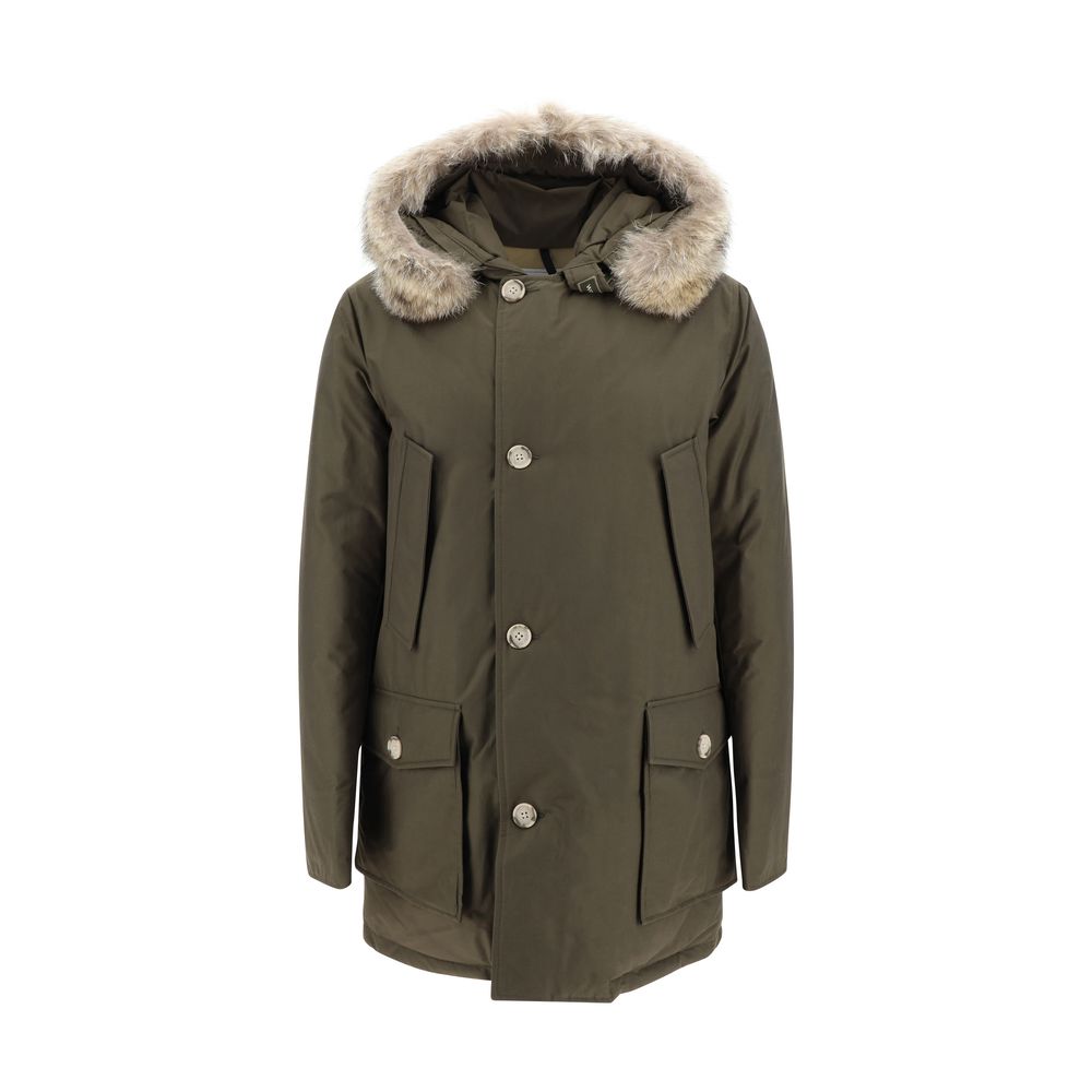 Green Cotton Parka - ventzia