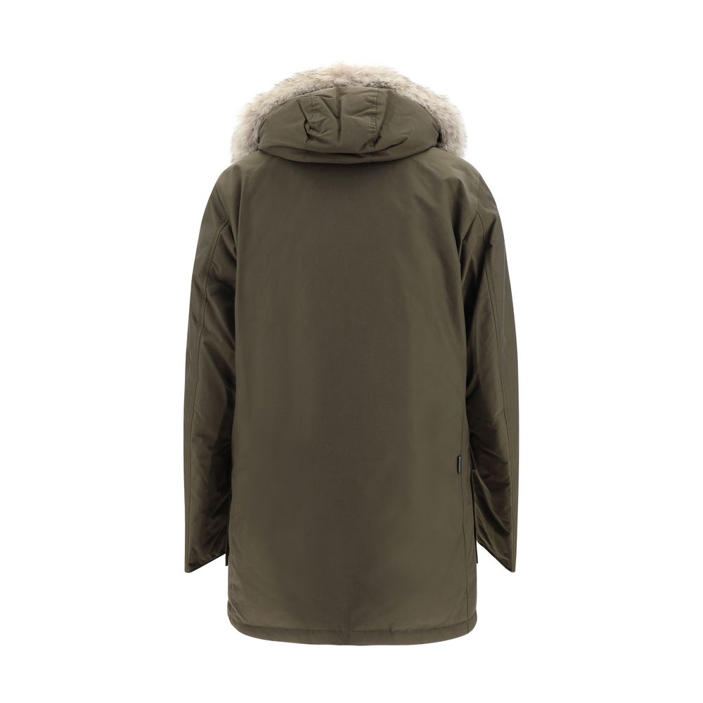 Green Cotton Parka - ventzia