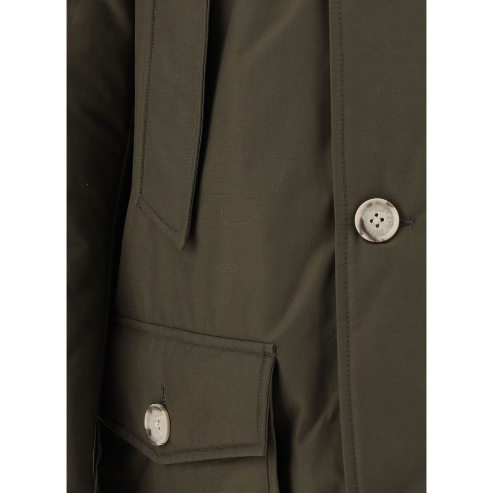 Green Cotton Parka - ventzia