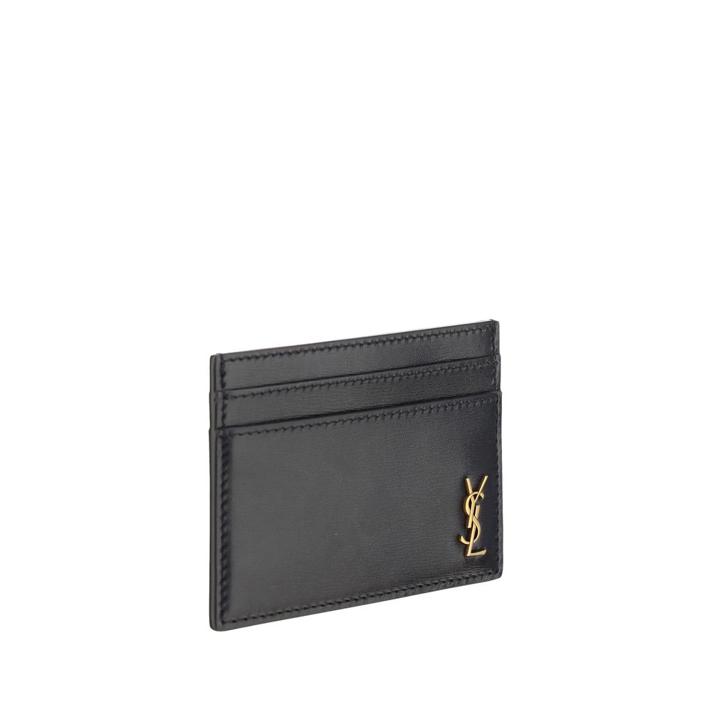 Black Calf Leather Bos Taurus Wallet - ventzia