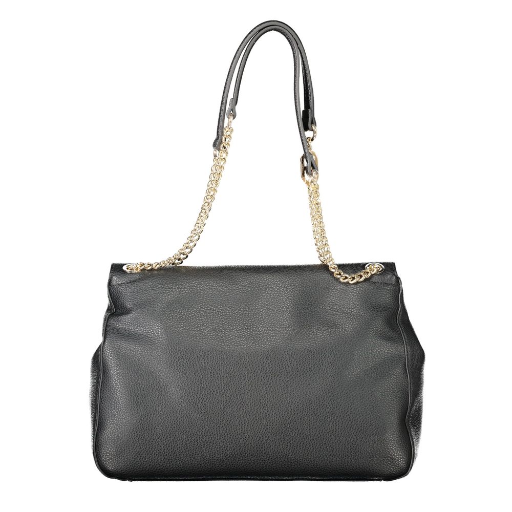 Nero Polyurethane Women Shoulder Bag - ventzia