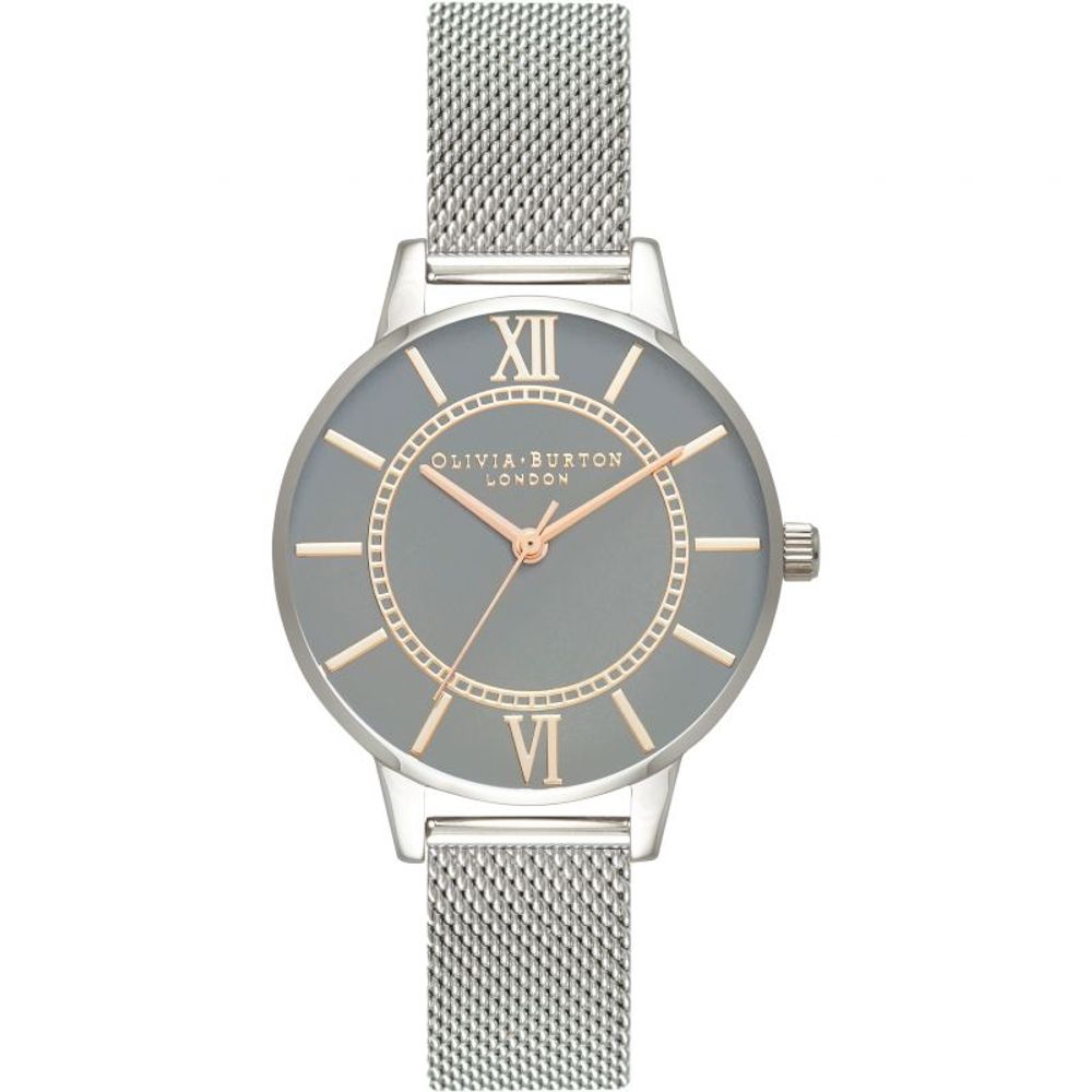 Silver Stainless Steel Dress Watch - ventzia