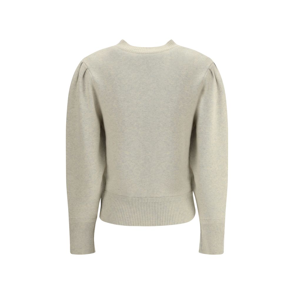 Cream Cotton Sweatshirt - ventzia
