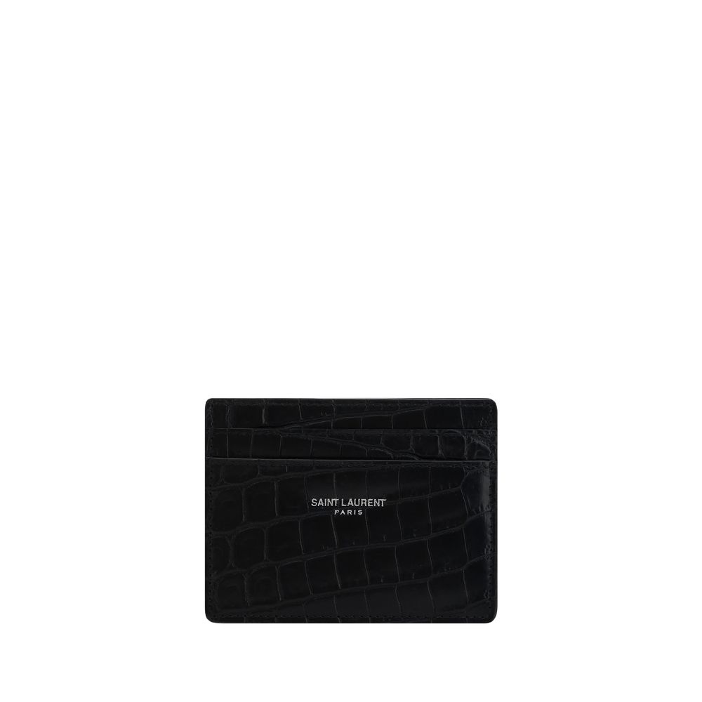 Black Calf Leather Bos Taurus Wallet - ventzia