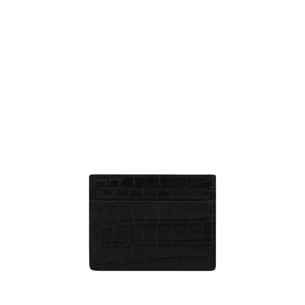 Black Calf Leather Bos Taurus Wallet - ventzia