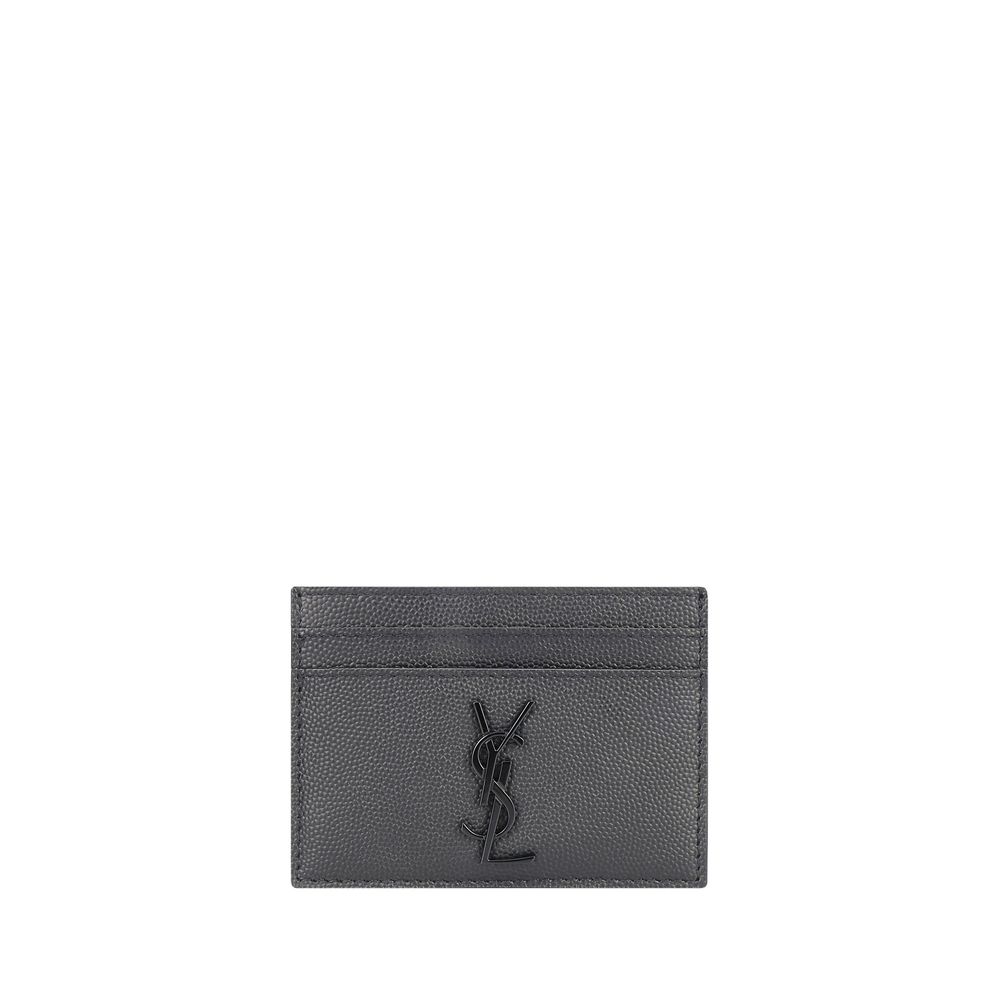 Gray Calf Leather Bos Taurus Wallet - ventzia