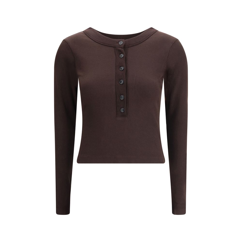 Brown Cotton Top - ventzia