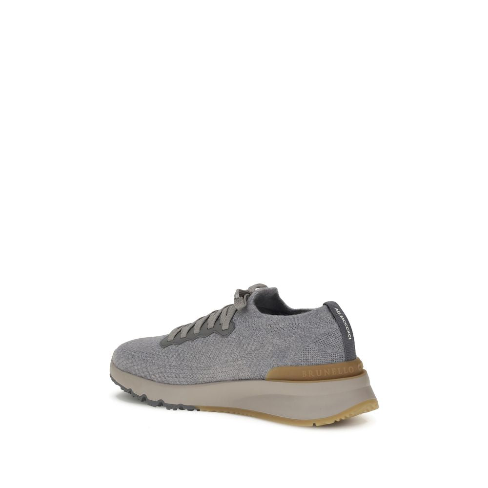 Gray Rubber Athletic Sneakers - ventzia